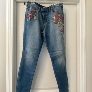 Johnny Was embroidered denim